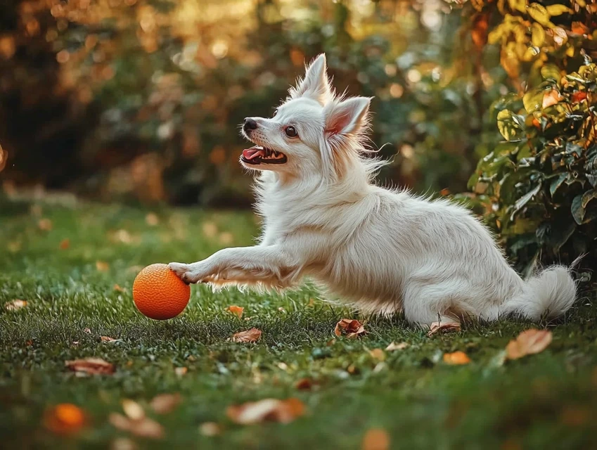 The American Eskimo Dog 